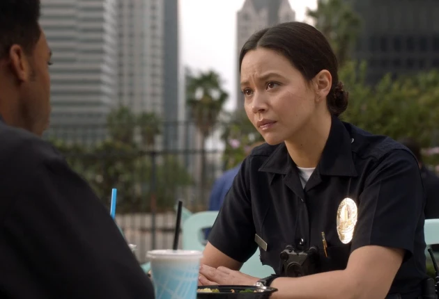 Кадр из 8 сезона сериала Новичок / Новобранец